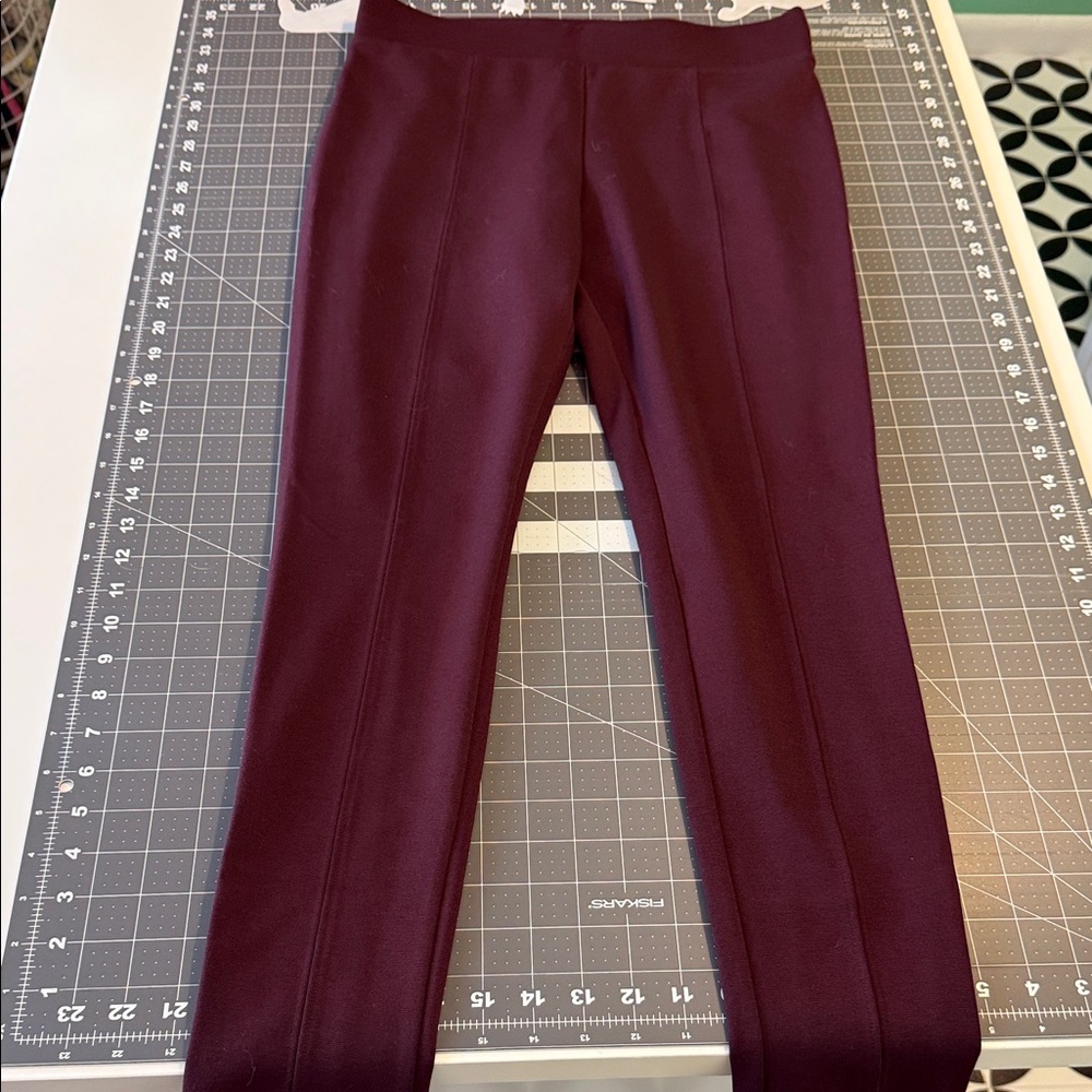 GAP Women's Burgundy Leggings